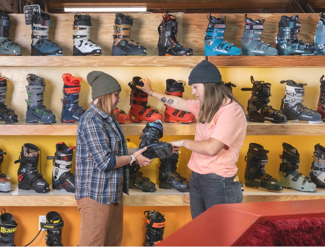 Early Season Boot-fitting